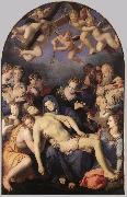 BRONZINO, Agnolo Deposition of Christ ffg oil painting on canvas